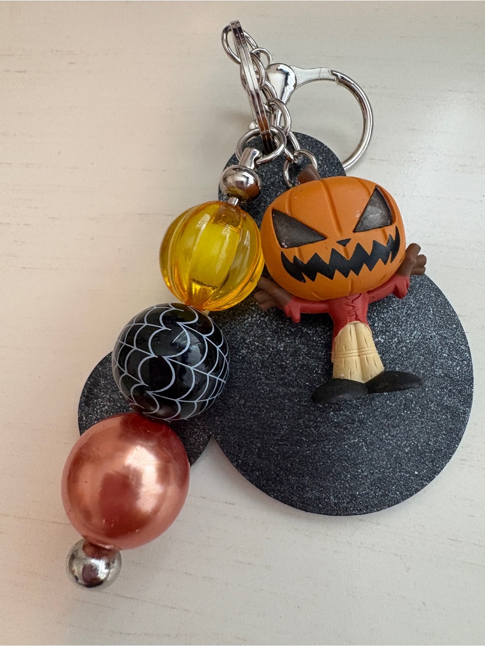 The Pumpkin King 🎃 Keychain or Bag Charm Charm